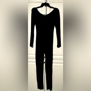 Windsor Full Jumpsuit/Catsuit/Bodysuit - Black